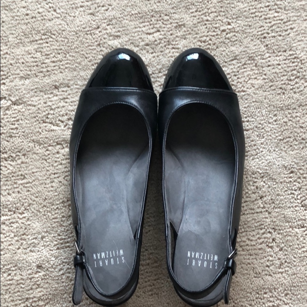 Stuart Weirzman low heel wedges